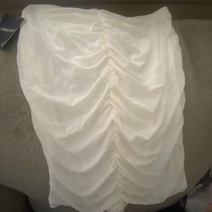 White skirt